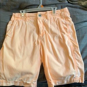 Peach Shorts. American Eagle brand.